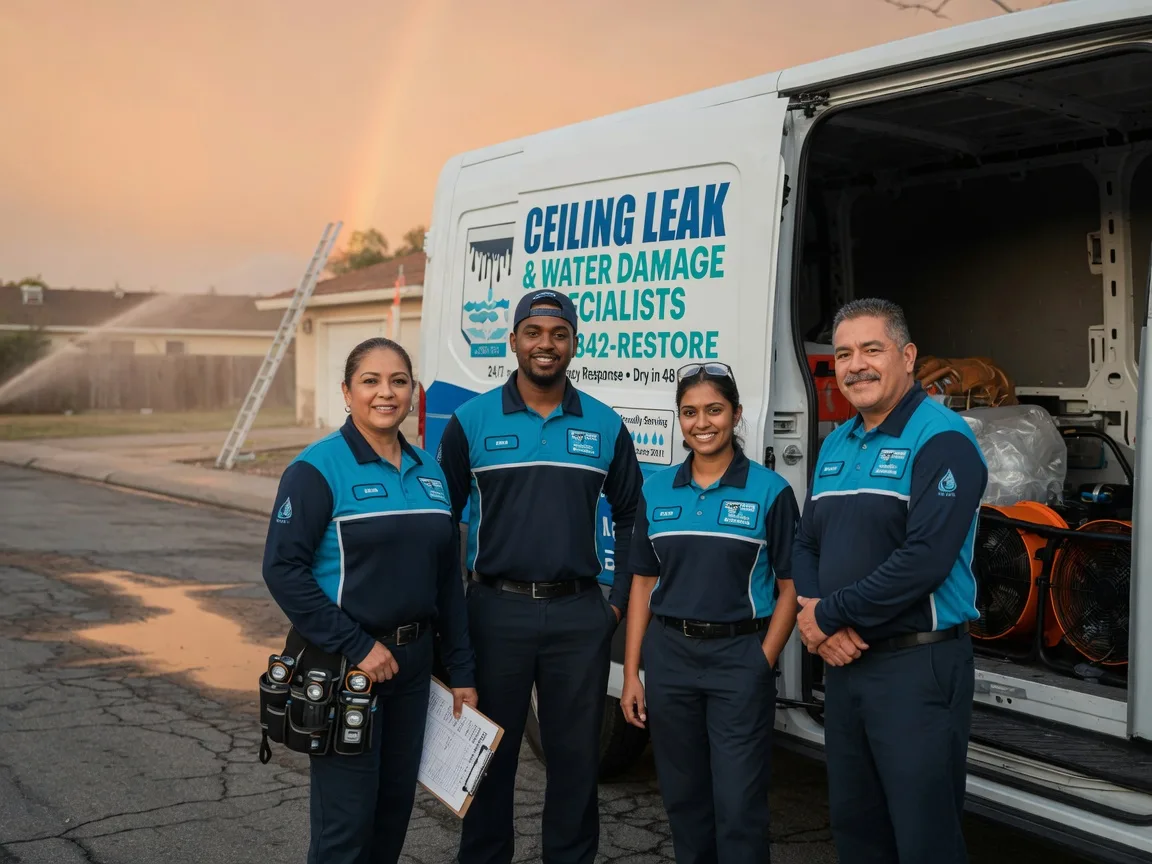 Ceiling Leak Cleanup company in Rentz, GA