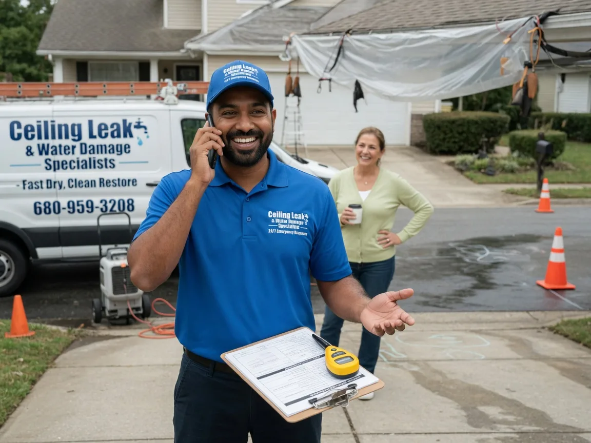 Ceiling Leak Cleanup Rentz, GA FAQs